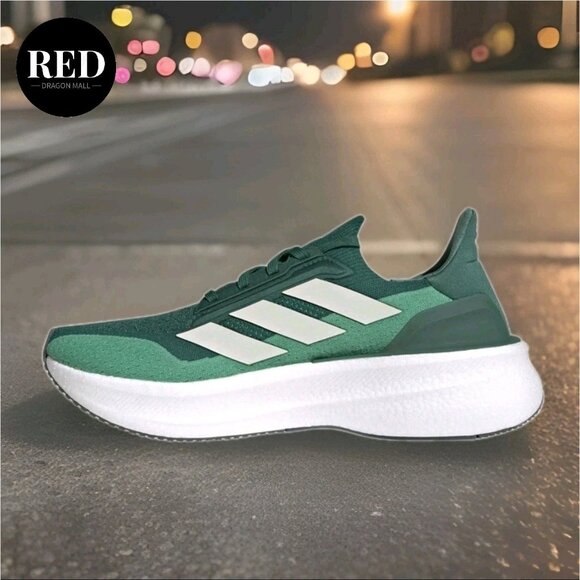 Adidas Ultraboost 5X Green White Running Lightweight Shoes JH9041 - Men\'s Sz 12 main image 7